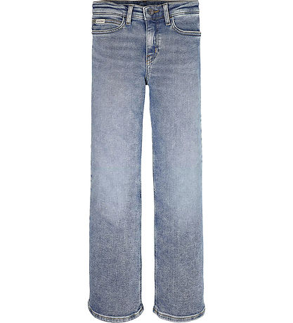 Calvin Klein Jeans - Wide Leg - Ocean Blue Stretch