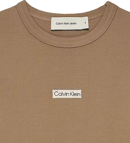 Calvin Klein Kjole - Punto - Woodsmoke Brown