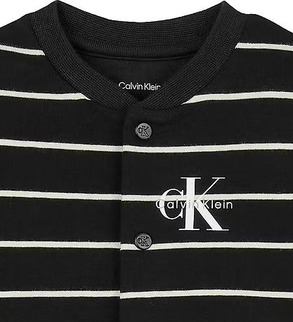 Calvin Klein Heldragt - Sweat - Monogram - Ck Black/Whitecap Gra