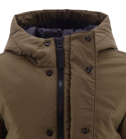 Stone Island Dyneakke - Short Parka - Military Green