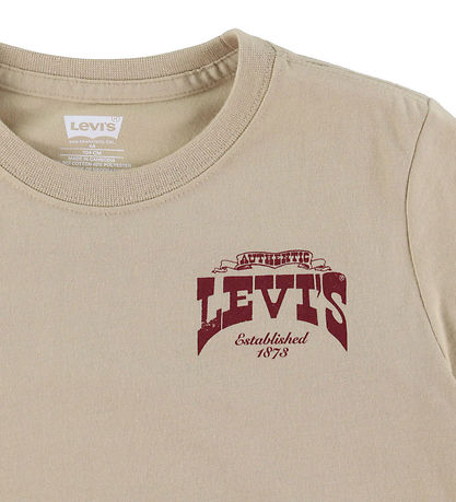 Levis T-shirt - Galloping Free - White Pepper