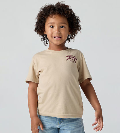Levis T-shirt - Galloping Free - White Pepper
