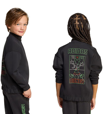 adidas Performance Cardigan - LK DY MM TT - BLACK/LIMBUR