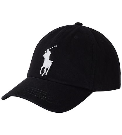 Polo Ralph Lauren Kasket - Sort m. Logo