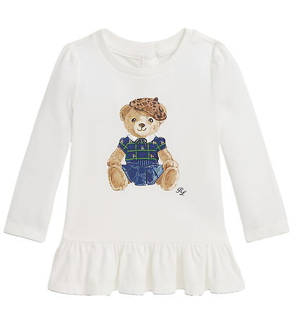 Polo Ralph Lauren T-shirt - Hvid m. Bamse