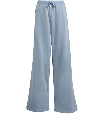 adidas Originals Sweatpants - Wide Leg - TACBLU/WHITE