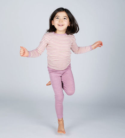 Engel Leggings - Uld - Rosewood Melange