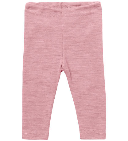 Engel Leggings - Uld - Rosewood Melange