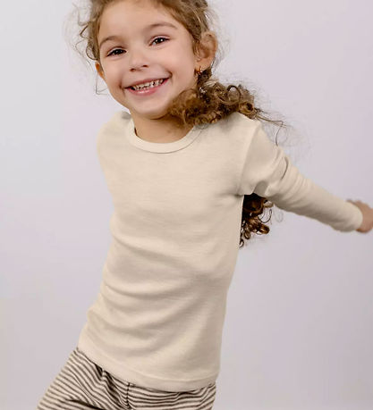 Engel Bluse - Uld - Natural
