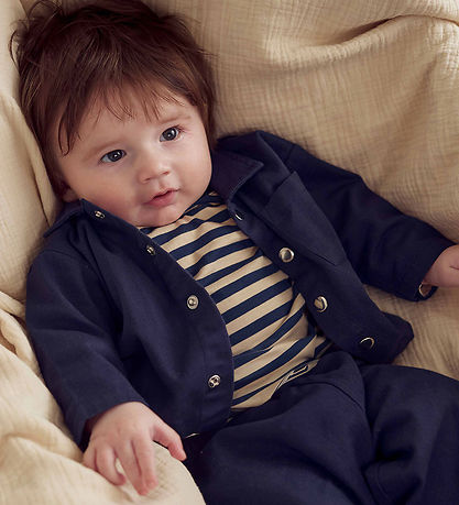 Müsli Skjorte - Twill Baby - Night Blue