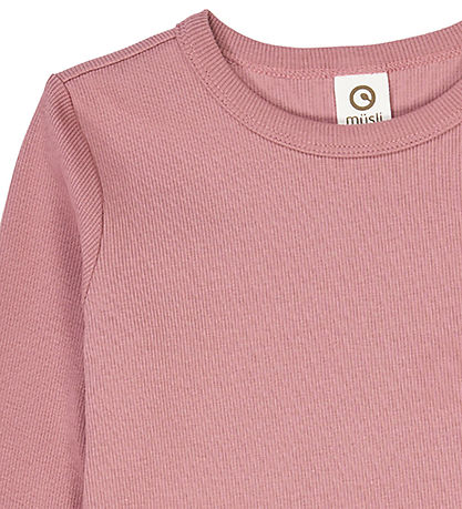 Müsli Bluse - Rib - Cozy Me - Nostalgia Rose