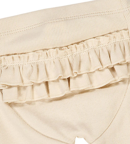 Müsli Leggings - Rib - Frill Baby - Cozy Me - Oak
