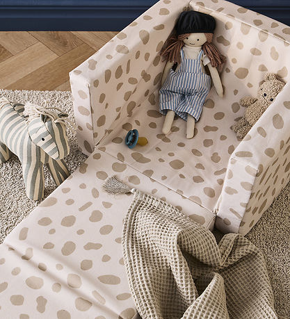Kids Concept Lænestol - Flodbar - White/Beige