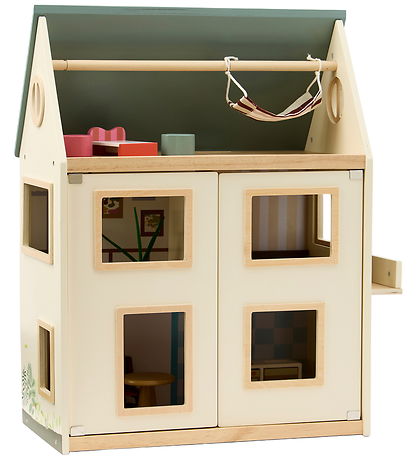 Kids Concept Dukkehus - Aiden - Træ/Multifarve