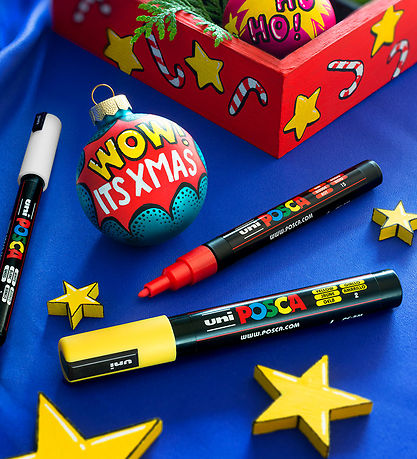 Posca Tuscher - PC-1M - 8 stk. - Multifarvet