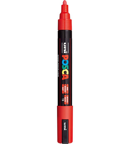 Posca Tuscher - PC-5M - 4 stk. - Rød/Gul/Blå/Sort