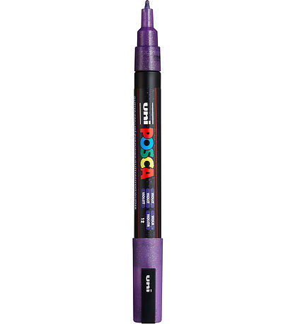 Posca Tuscher - PC-3M - 8 stk. - Multifarvet m. Glimmer