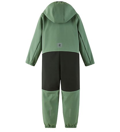 Reima Softshelldragt m. Fleece - Nurmes - Green Clay
