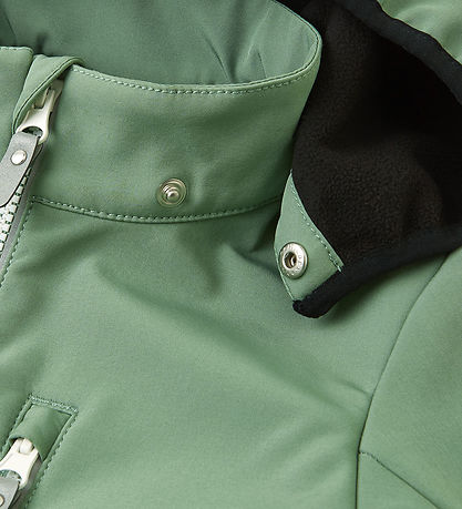 Reima Softshelldragt m. Fleece - Nurmes - Green Clay