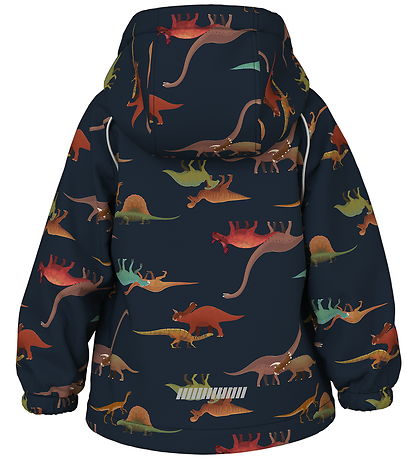 Name It Softshelljakke m. Fleece - NmfAlfa08 - Dark Sapphire/DIN