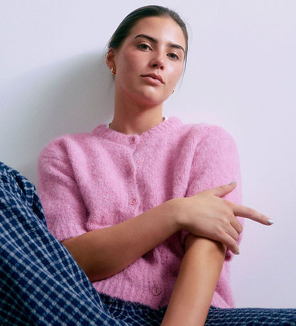 Grunt Cardigan - Strik - GrEvissa - Rose