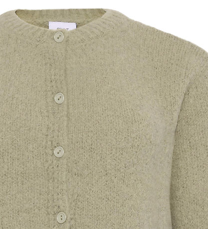 Grunt Cardigan - Strik - GrEvissa - Dust Green