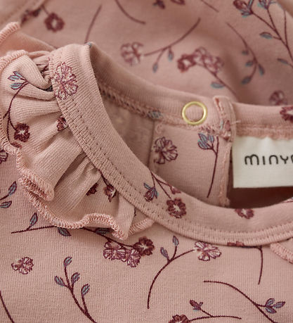 Minymo Body l/æ - AOP - Misty Rose