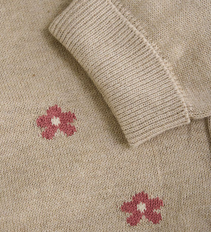 Minymo Bukser Knit - Beige Melange