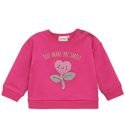 Minymo Sweatshirt - Fuchsia Fedora