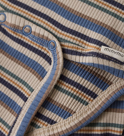 Minymo Body l/æ - Rib - China Blue