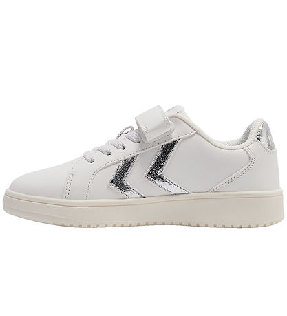 Hummel Sko - Derby Court JR - Grey/Silver