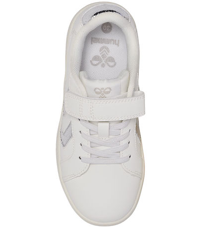 Hummel Sko - Derby Court JR - Grey/Silver