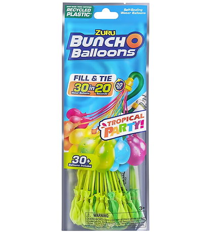 Bunch O Balloons Vandballoner - 30 stk. - Tropical Party