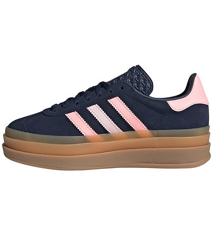 adidas Originals Sko - Gazelle Bold J - NINDIG/GLOPNK/GOLDMT