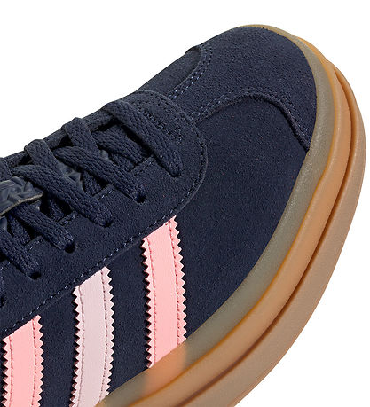 adidas Originals Sko - Gazelle Bold J - NINDIG/GLOPNK/GOLDMT