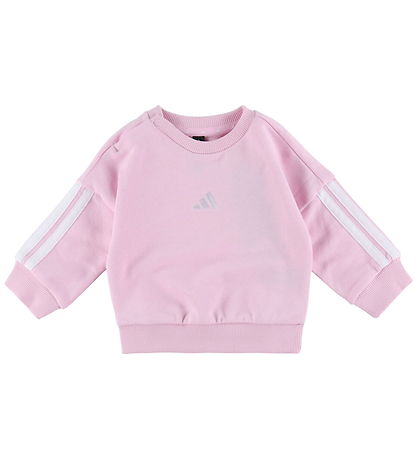 adidas Performance Sweatsæt - I 3S FT JOG 240 - CLPINK/WHITE/WHI