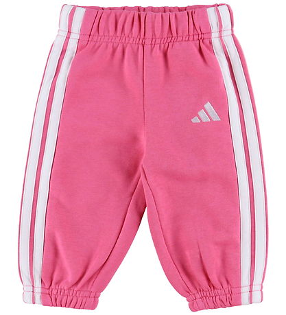 adidas Performance Sweatsæt - I 3S FT JOG 240 - CLPINK/WHITE/WHI