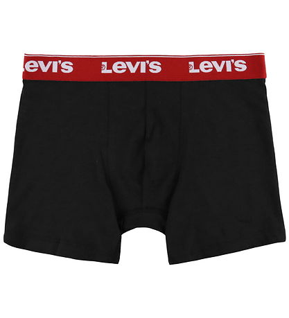 Levis Boxershorts - 3-pak - Black/Gråmeleret