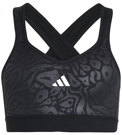 adidas Performance Træningstop - Sort m. Hvid
