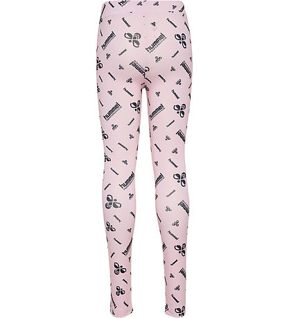 Hummel Tights - hmlJR GYM - Barely Pink