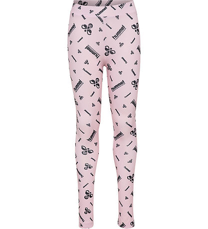 Hummel Tights - hmlJR GYM - Barely Pink