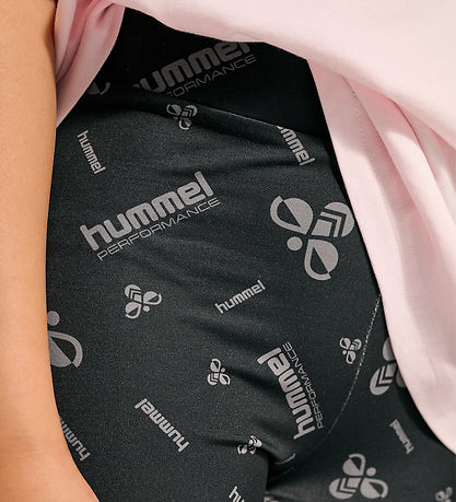 Hummel Tights - hmlJR GYM - Sort/Ebony