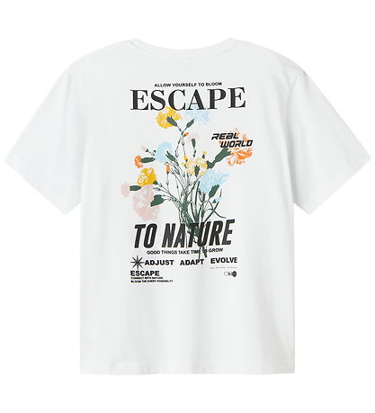 Name It T-shirt - NkmLaurel - Bright White