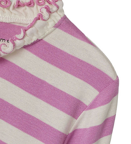 Name It Bluse - NkfPrakula - Fuchsia Pink/Bright White