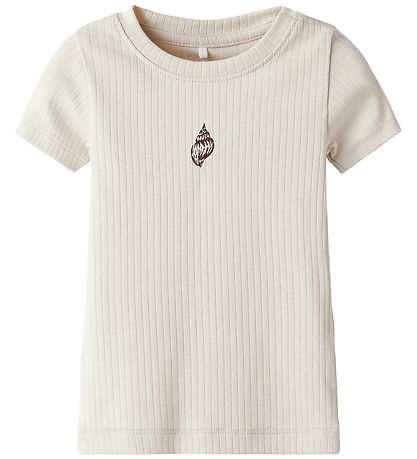 Name It T-shirt - NbfHusina - Sandshell