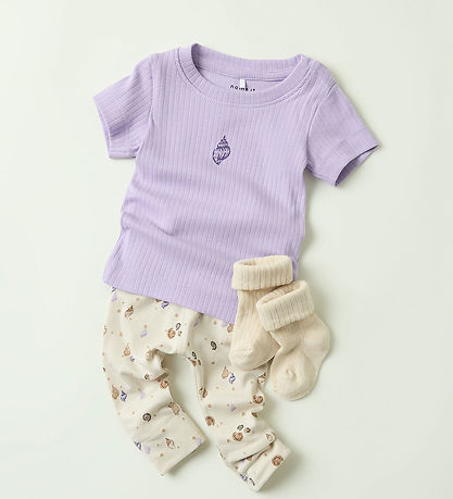 Name It T-shirt - NbfHusina - Lavendula