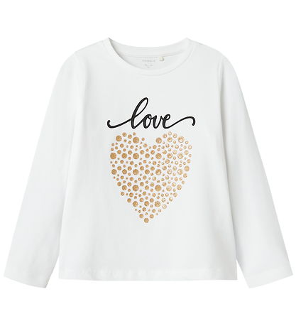 Name It Bluse - NmfRstar - Bright White