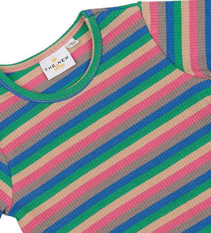 The New Siblings Bluse - Rib - TnstPolly - Multi Striped