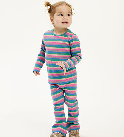 The New Siblings Bluse - Rib - TnstPolly - Multi Striped