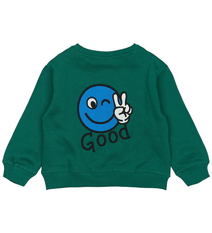 The New Siblings Sweatshirt - TnstPhineas - Alpine Green m. Smil